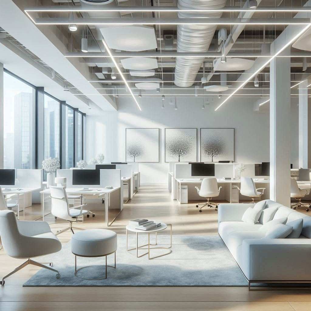 软件开发公司为写字楼办公员工午休空间应对办公区局部施工时该设置哪些复核点